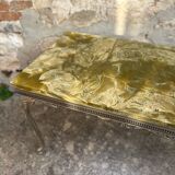 Louis XV style coffee table in onyx and metal