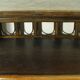 70s rattan hi-fi cabinet
