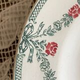 Moulin des Loups soup plates with garlands