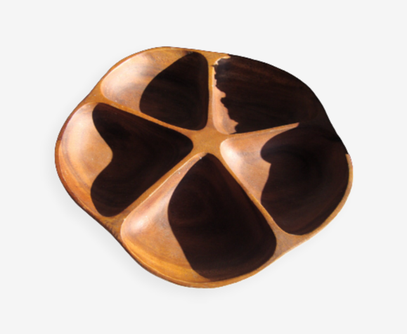 Plateau en bois pour apéritif, style scandinave, vintage