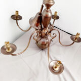Lustre type hollandais 5 branches ancien