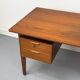 Danish Teak Desk with Drawers by H. Jørgensen for Fredericia, 1960s