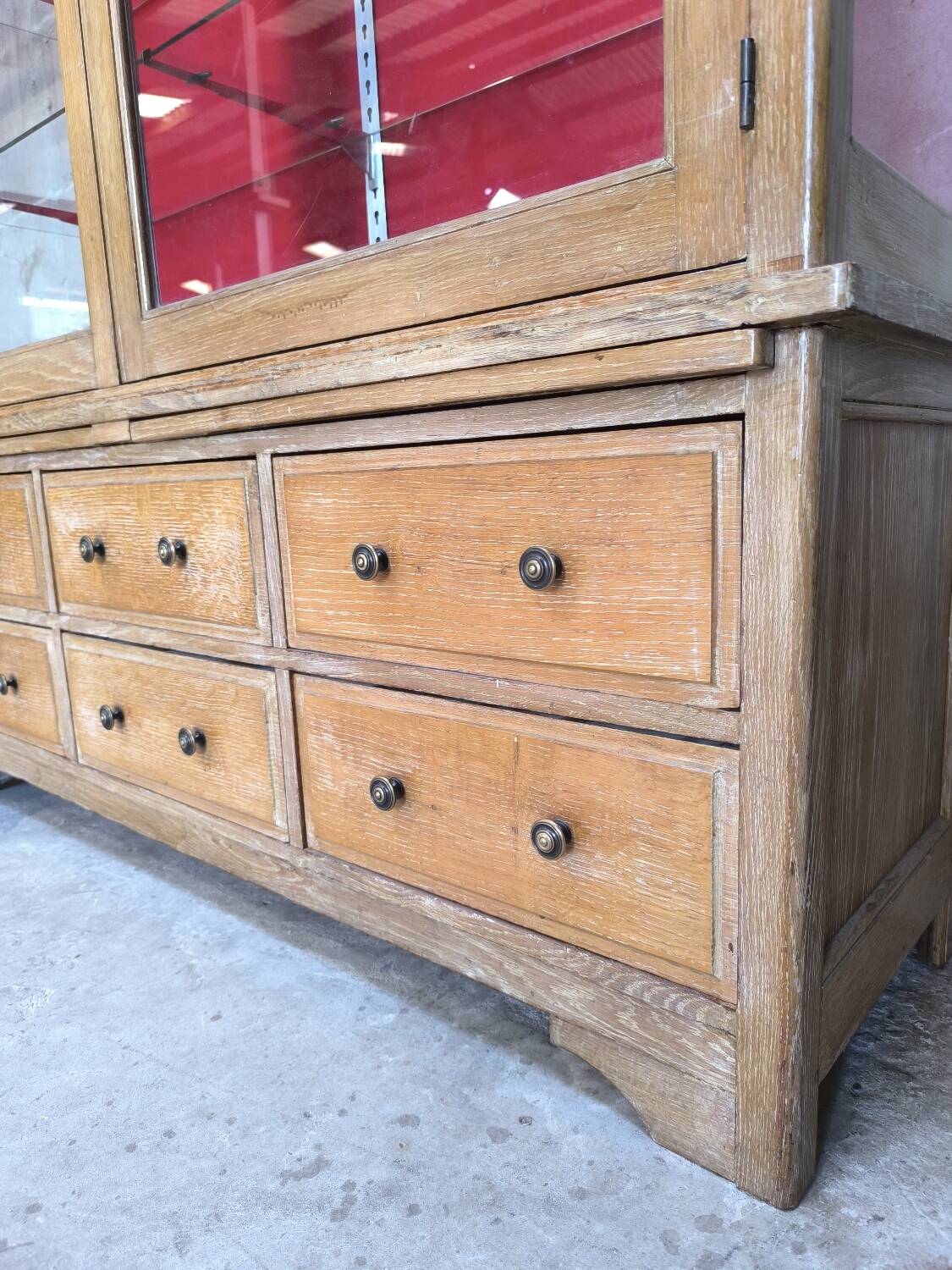1950s trade furniture display case