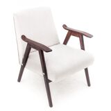 Beige Midcentury Armchair, Poland, 1960s