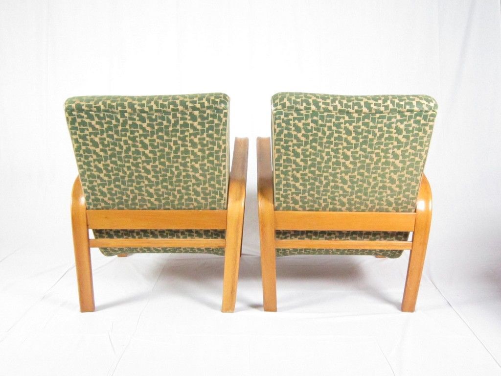 Chairs by Jindrich Halabala for UP Závody 1940 s