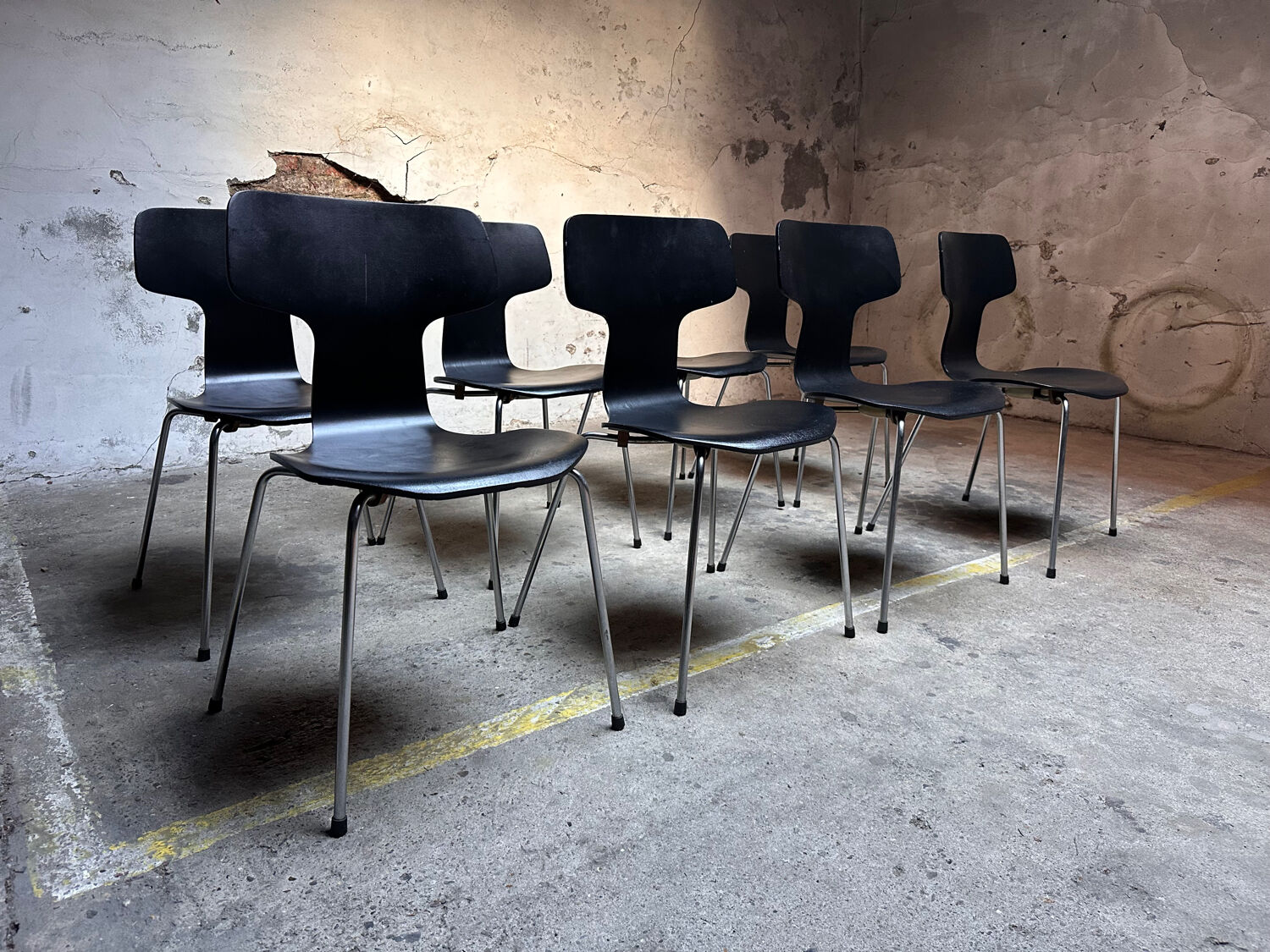 Ensemble de chaises Hammer – Fritz Hansen