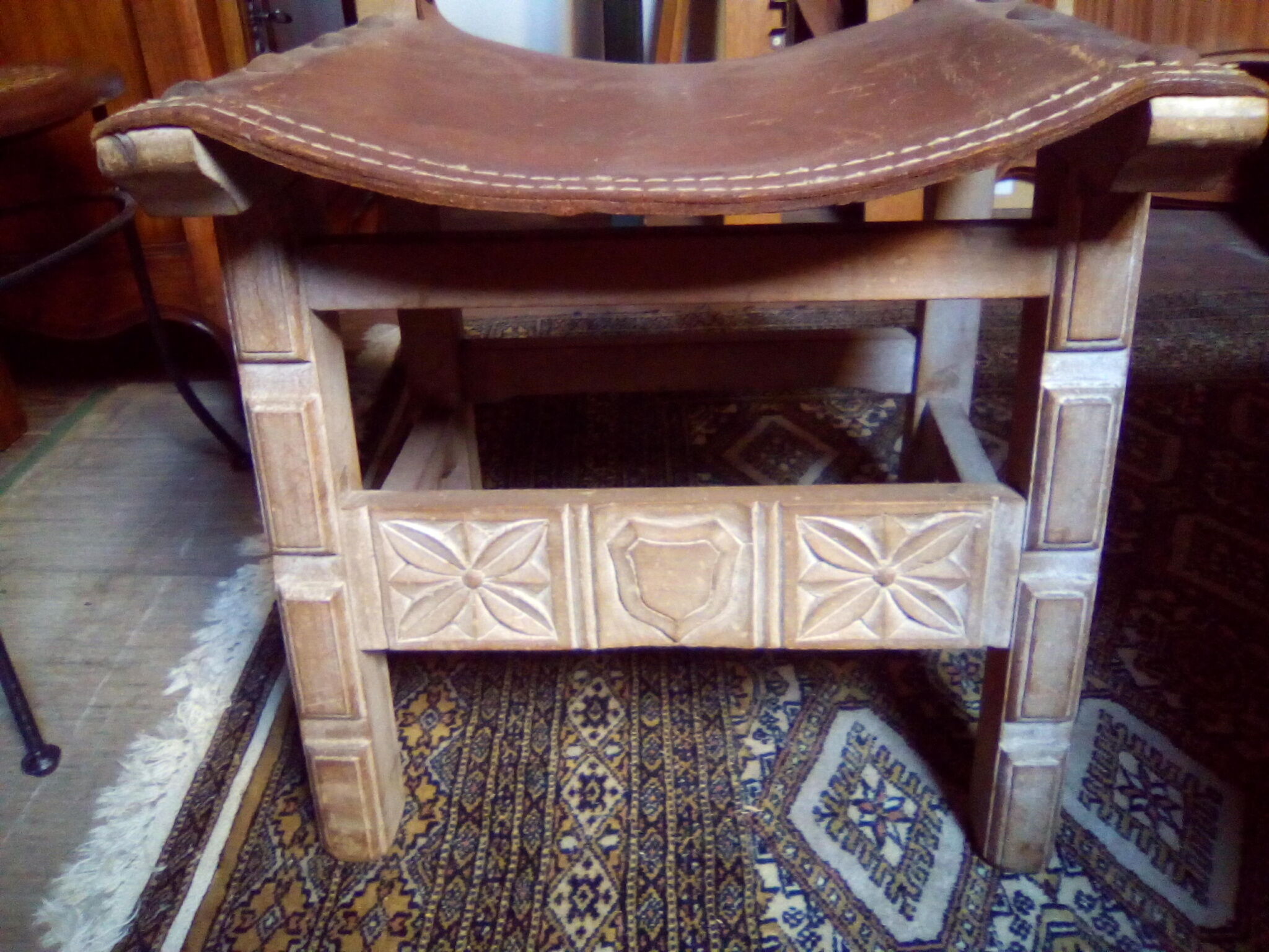 18/19th century castle chair