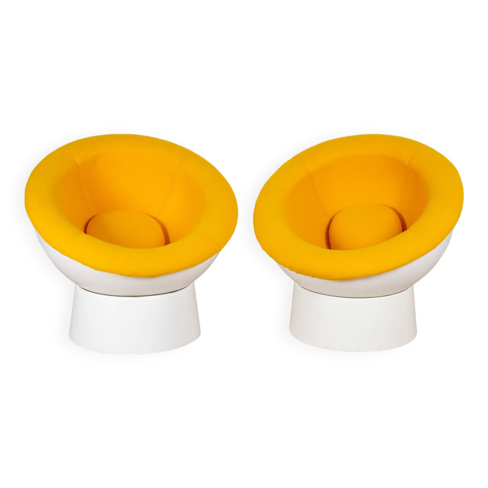 Fiberglass sphere armchair, France, 1960