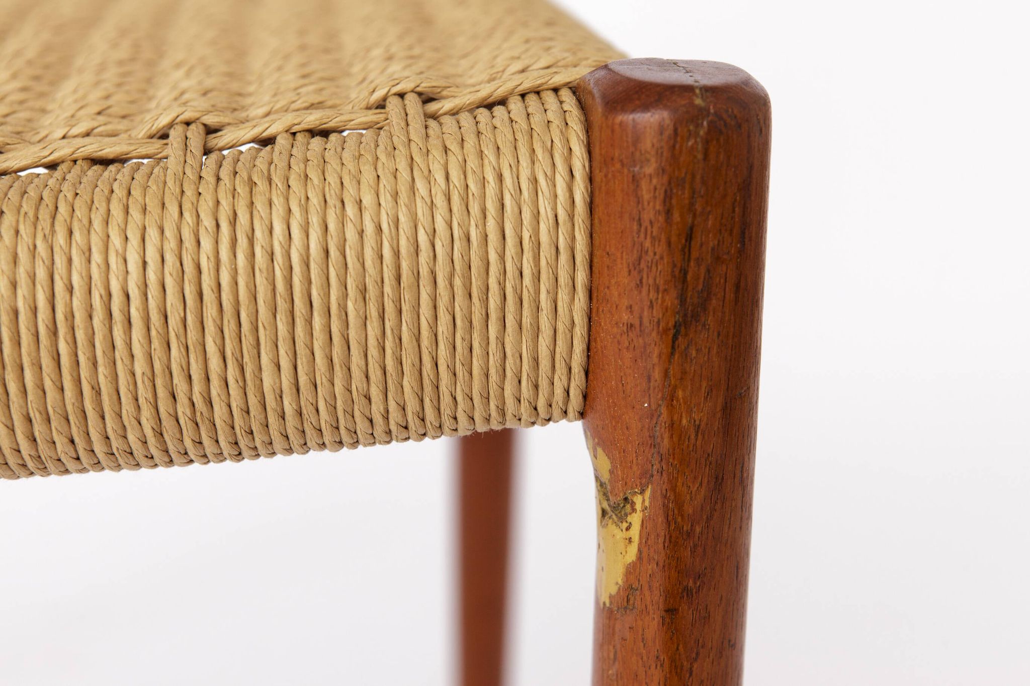 Niels Moller Chair - Repaired, 1950s, Model 77, Danish Teak