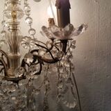 Stamped chandelier