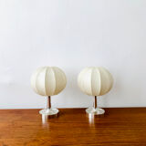 Set of 2 cocoon table lamps
