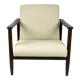 Beige boucle armchair , 1970s