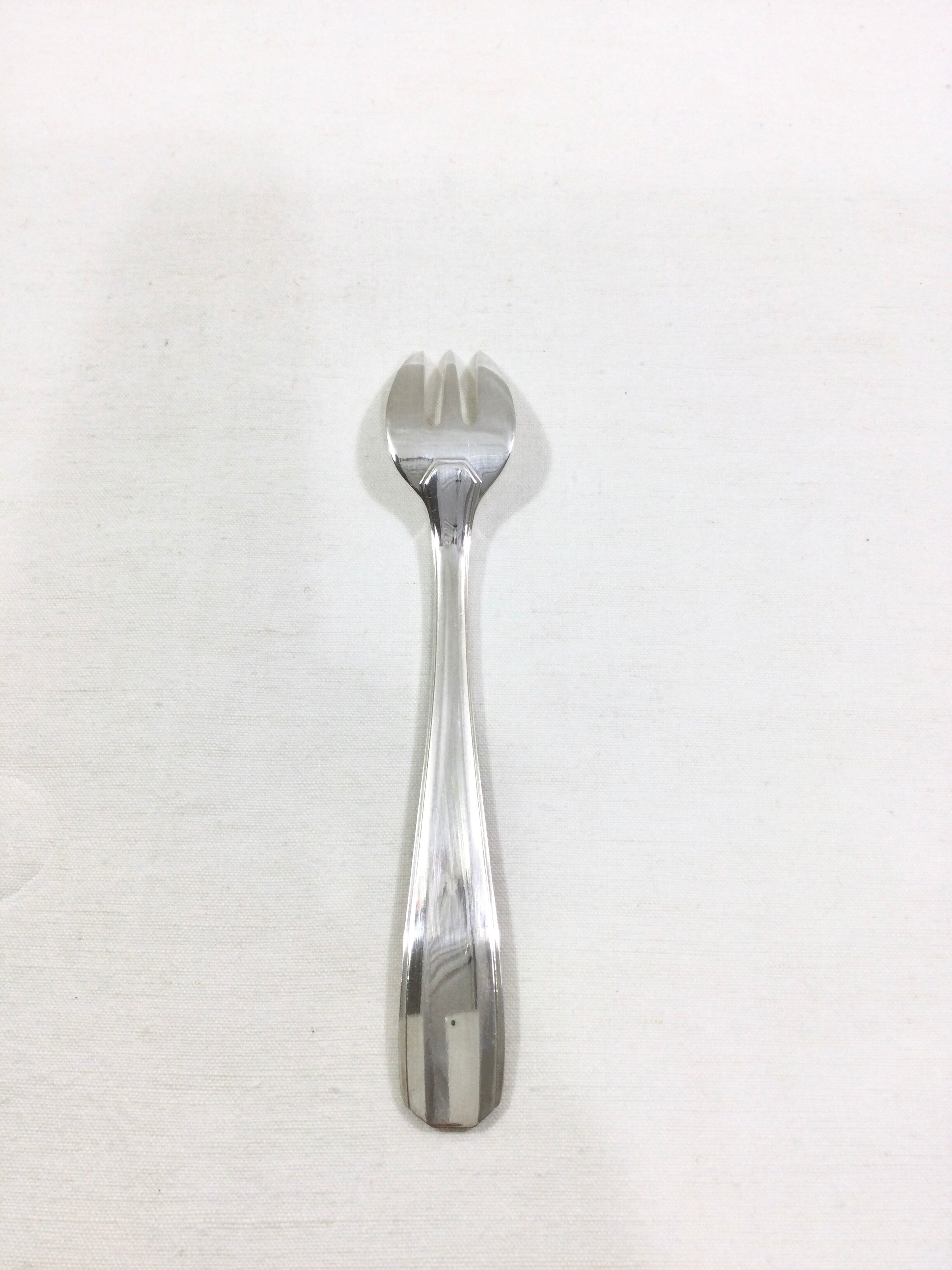 12 fourchette à huître art deco Alfenide Christofle