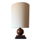 Lampe de table en bois Art Déco, France vers 1930