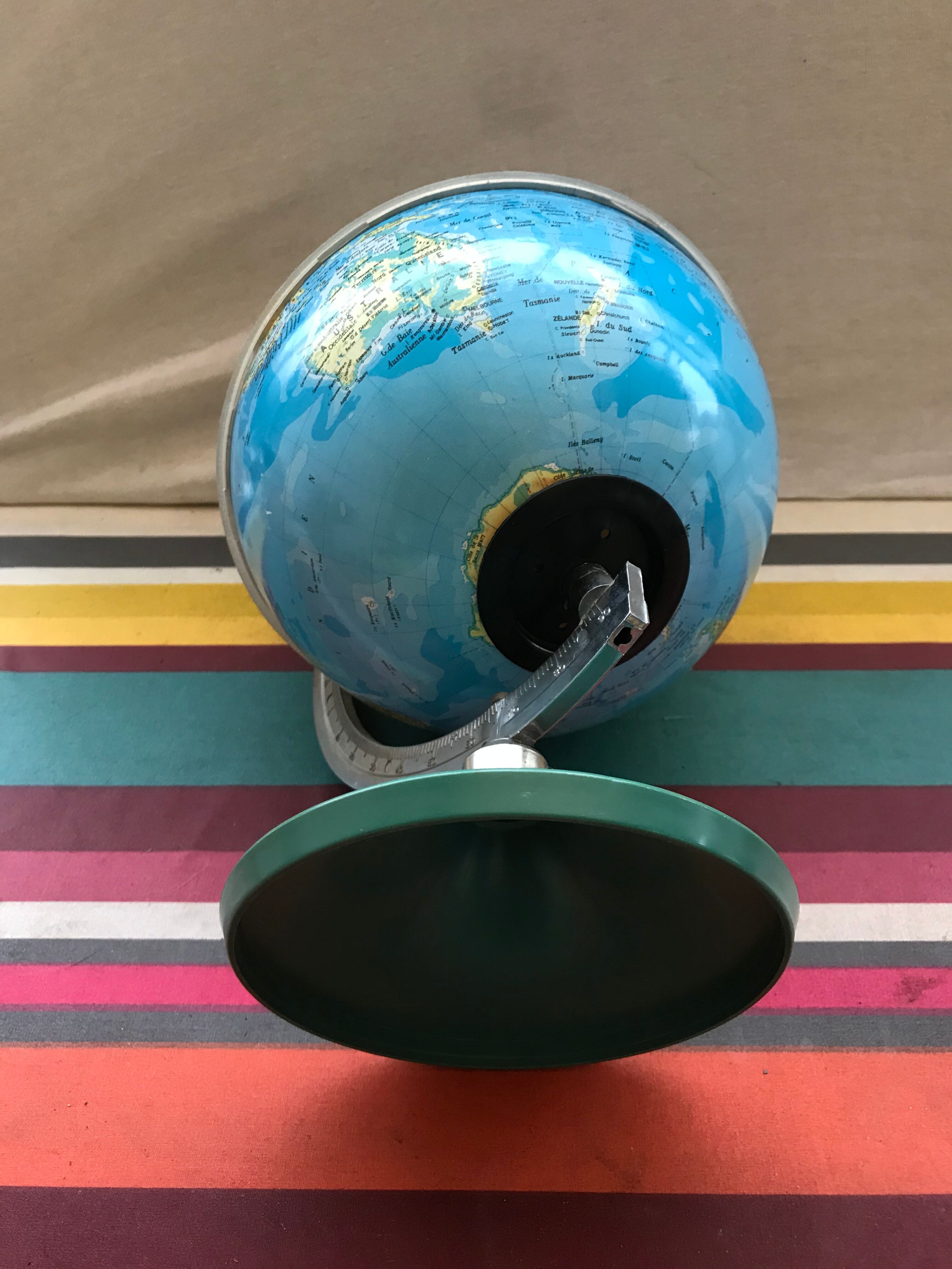 Former earth globe