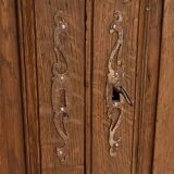 Solid oak sideboard, Louis XV style – Mid-19th century