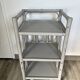 1970s rattan shelf