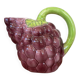 Grapevine earthenware jug