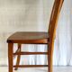 Bistro chair in solid beech – 50s/60s
