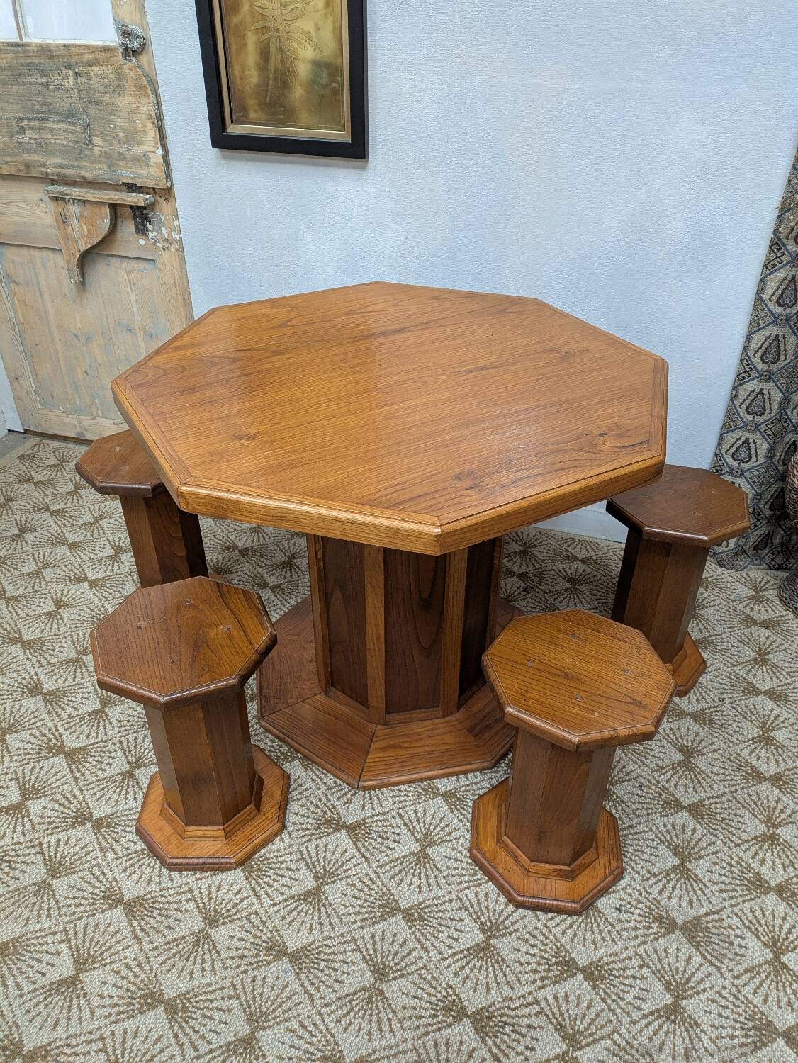 Table and stools