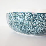 Salad bowl green circular pattern