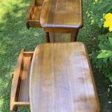 Pair of bedsides in cherry