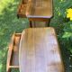 Pair of bedsides in cherry