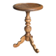 Solid oak side table