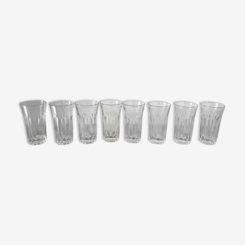 Set of 8 anisette glasses
