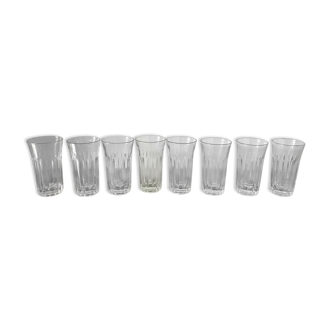 Set of 8 anisette glasses