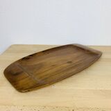 Scandinavian teak tray from the 60s