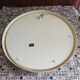 Miroir rond Blanc italien des années 70 par Collezione SALC