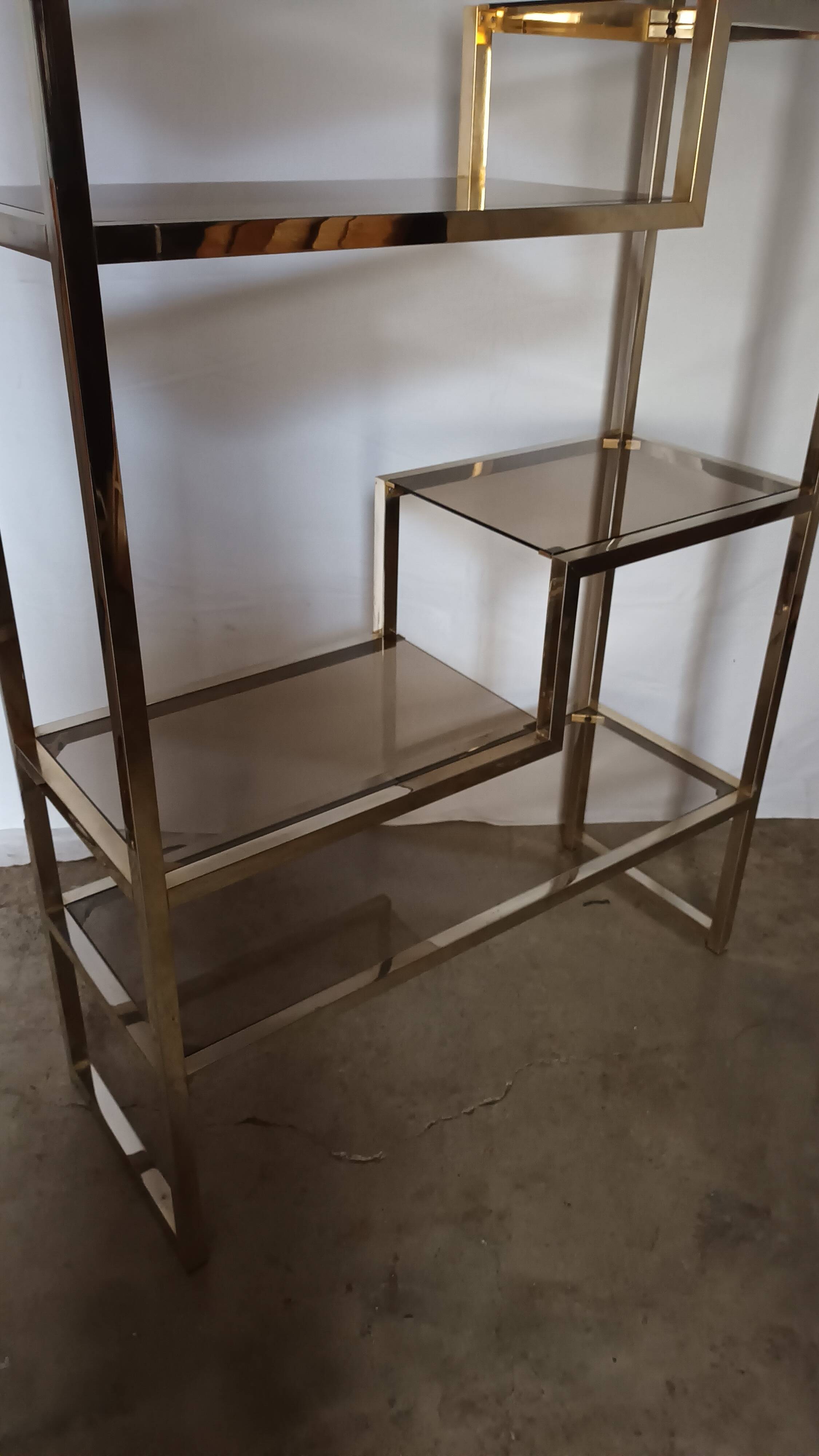 1970s shelf attributed to Willy Rizzo.