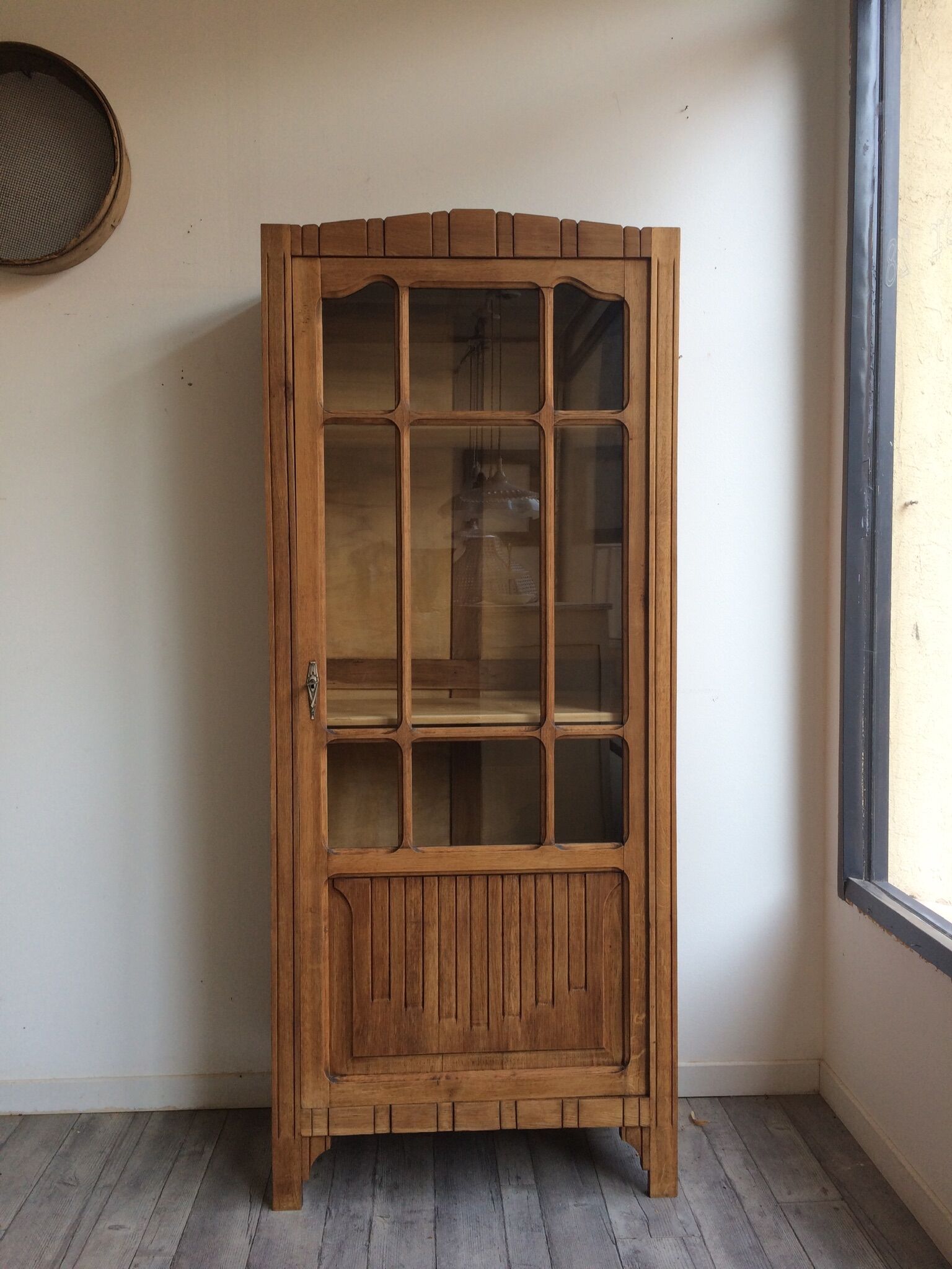 Art Deco glass cabinet