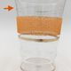 Set of six vintage glasses
