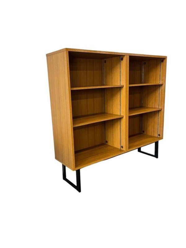 Étagère, bibliothèque Meurop vintage en bois
