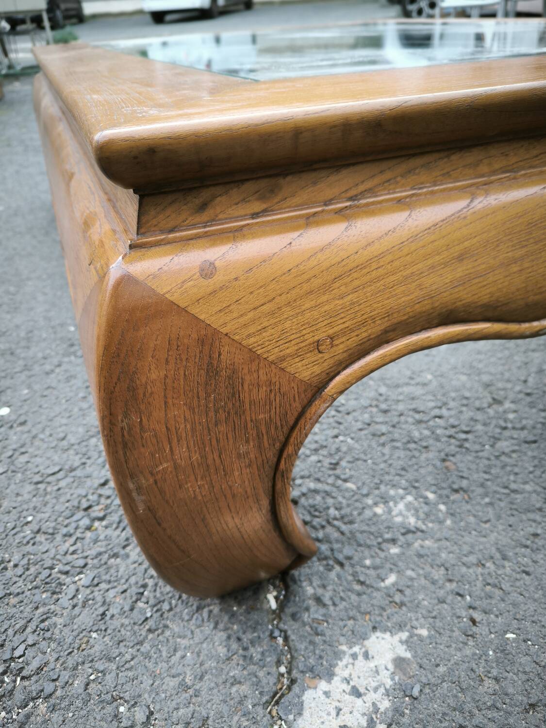 Teak coffee table, 1980