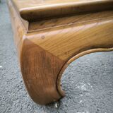 Large coffee table called Opium 1980 in teak