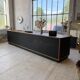 Two-sided counter sliding doors oak XXL 4m enfilade