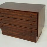 Rosewood chest of drawers 1970s - Scandinavian - design - minimalist