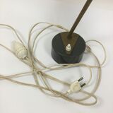 Lampe de bureau en laiton à rotule 1950-60