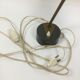 Lampe de bureau en laiton à rotule 1950-60