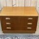 Commode basse 3 tiroirs de la marque GPlan en teck des années 70