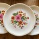 Set of 6 vintage plates from the gien manufacture