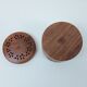 Round wooden diffuser box