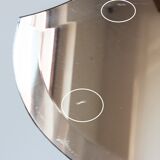 Bevelled mirror 100x40 cm