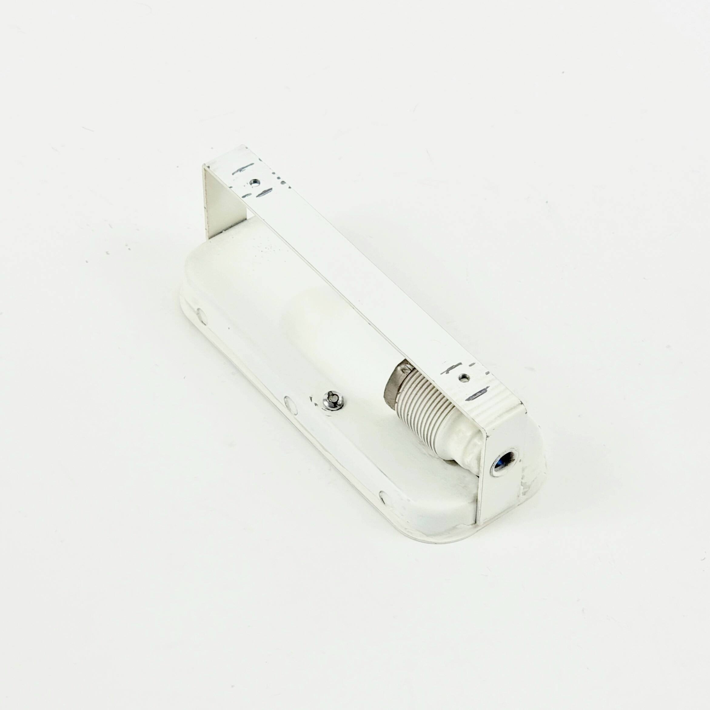 Mid-Century Modern Glass & Chrome Wall Lamp from Kaiser, Germany, 1960s/70s