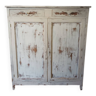 High antique Parisian buffet with patina