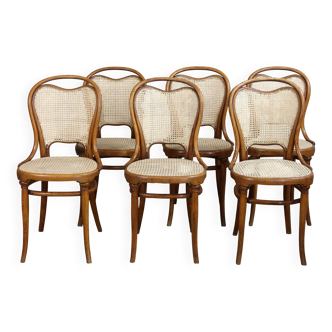 6 chaises bistrot Thonet