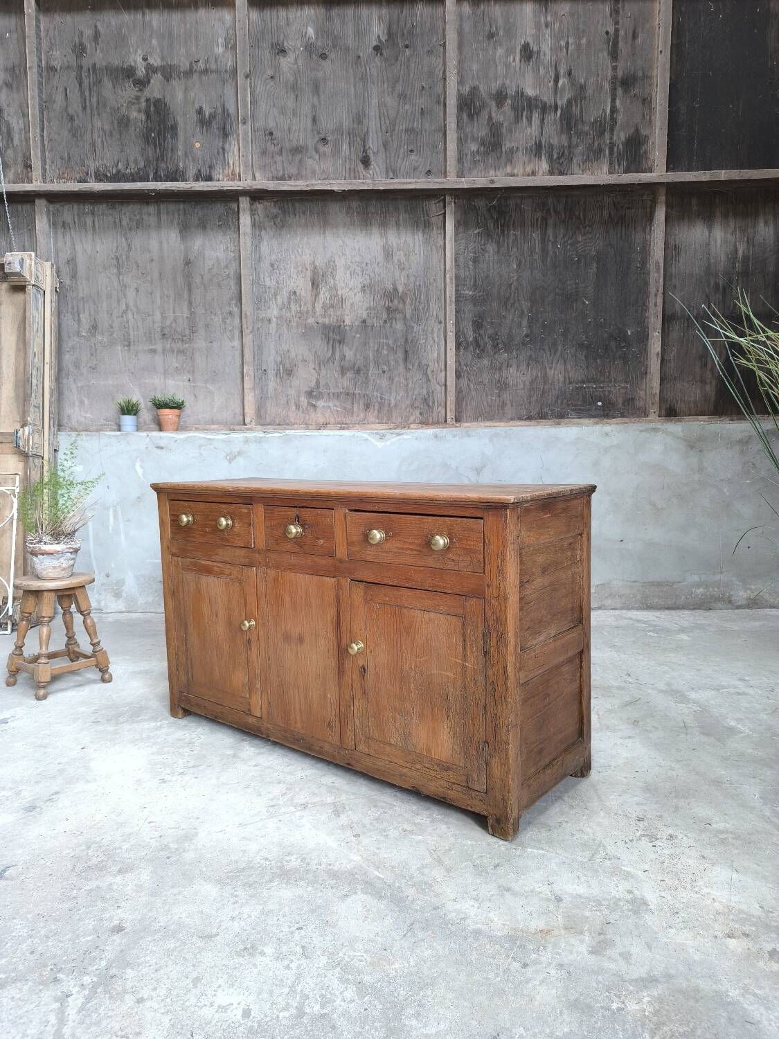 Pine sideboard from 1900